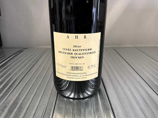 2011 ahrweiler cuvée kautenturm rode wijn - afbeelding 3 van  5
