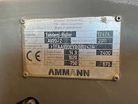 2011 ammann tandem roller av20-2 wals - afbeelding 7 van  20