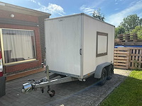 2011 atec gesloten aanhangwagen aanhangwagen - afbeelding 1 van  17