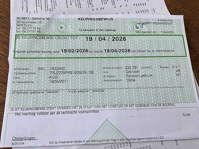 2011 audi a3 cabriolet - afbeelding 27 van  35