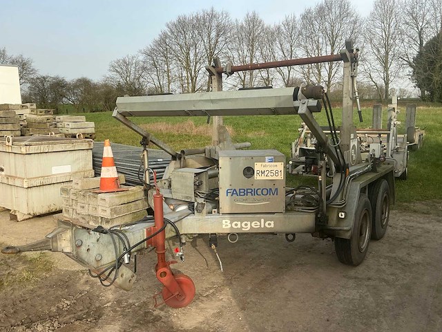 2011 bagela bkt60 haspel aanhangwagen - afbeelding 1 van  21