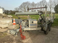 2011 bagela bkt60 haspel aanhangwagen