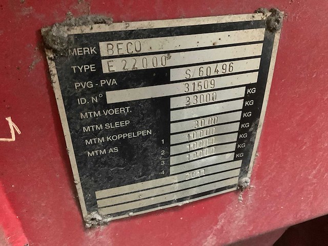 2011 beco e22000 - afbeelding 5 van  28