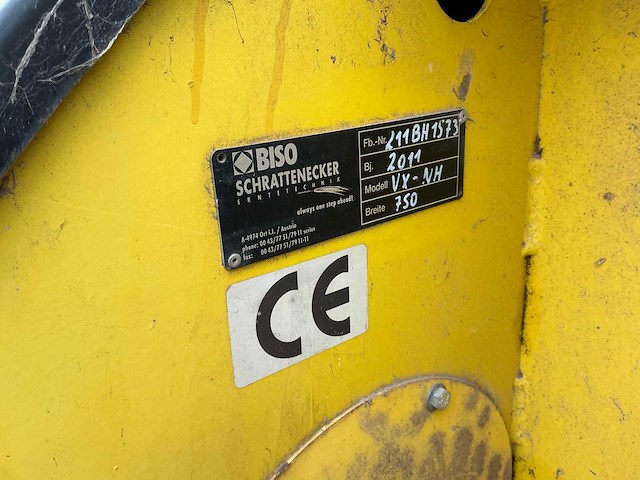 2011 biso vx 750 maaidorser - afbeelding 15 van  44