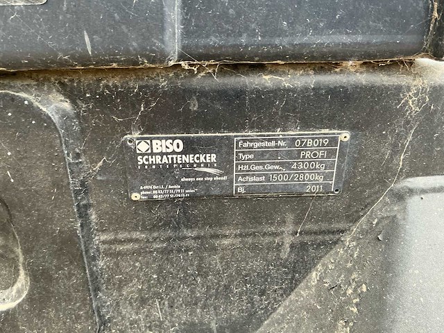 2011 biso vx 750 maaidorser - afbeelding 39 van  44
