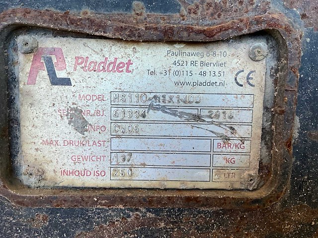 2011 bobcat e45 rupsgraafmachine - afbeelding 21 van  28