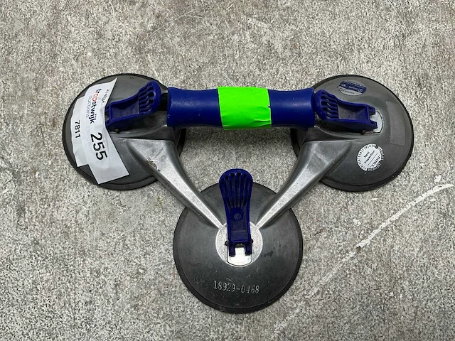 2011 bohle veribor 603 zuignap 100kg 3xø120mm - afbeelding 1 van  3