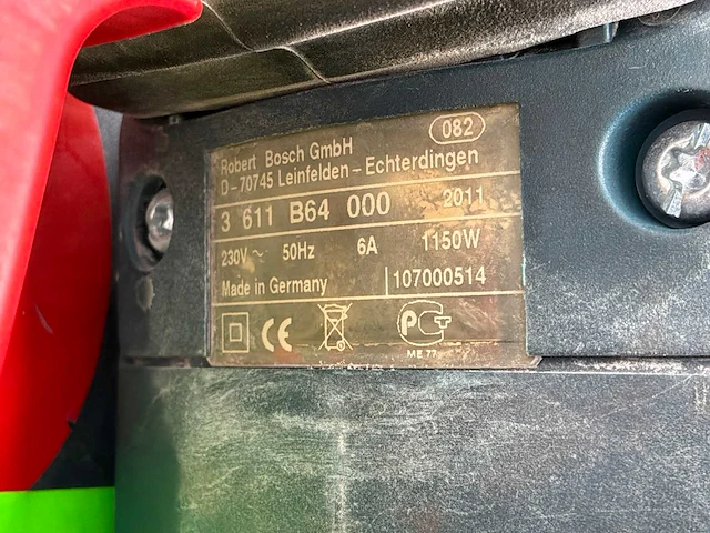 2011 bosch gbh 5-40 dce boor-/breekhamer - 6kg sds-max - afbeelding 4 van  5