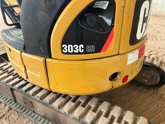 2011 cat 303c cr rupsgraafmachine - afbeelding 8 van  20