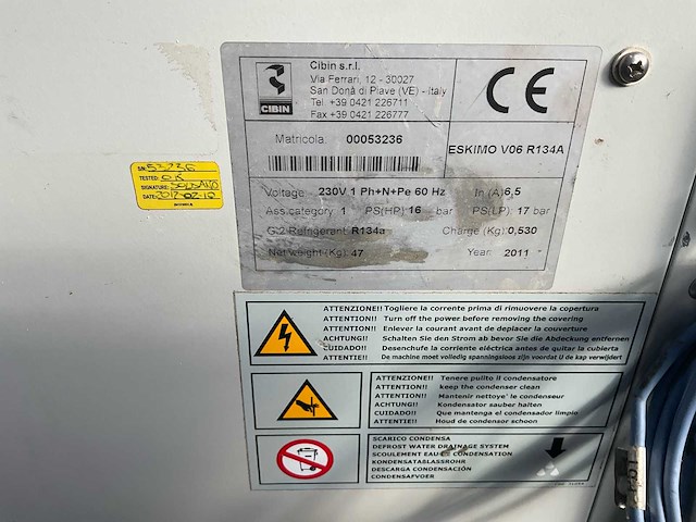 2011 cibin koelcompressor - afbeelding 4 van  4