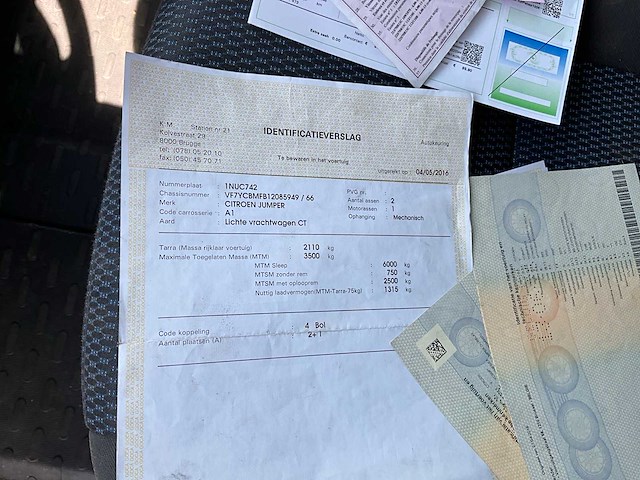 2011 citroën jumper lichte vrachtwagen - afbeelding 14 van  25