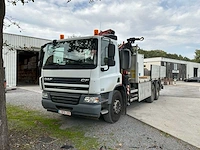 2011 daf cf75 laadkraan euro 5 | gekeurde fassi f170 + rotatorkop