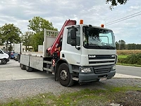 2011 daf cf75 laadkraan euro 5 | gekeurde fassi f170 + rotatorkop - afbeelding 27 van  40