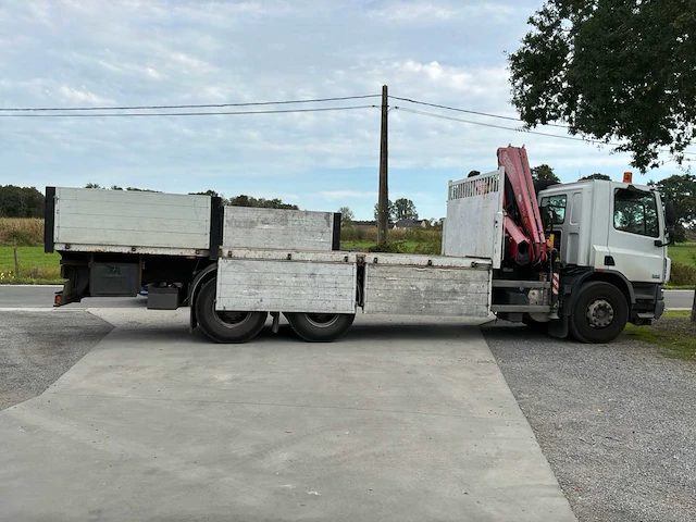 2011 daf cf75 laadkraan euro 5 | gekeurde fassi f170 + rotatorkop - afbeelding 35 van  40