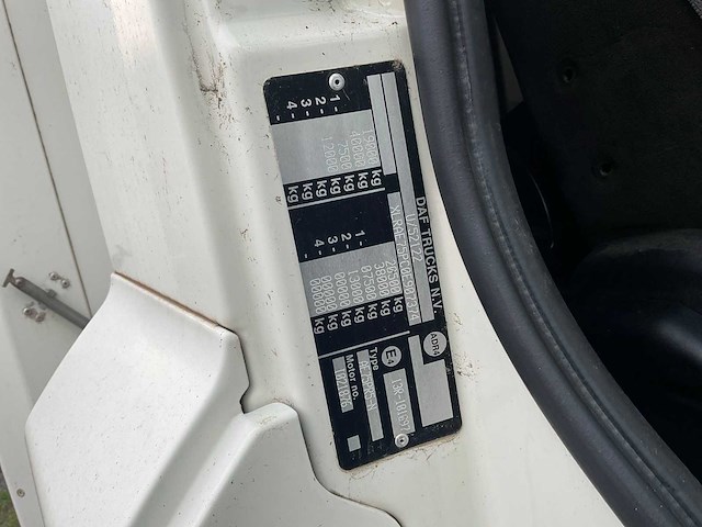 2011 daf fa cf 75 frigovrachtwagen - afbeelding 27 van  50