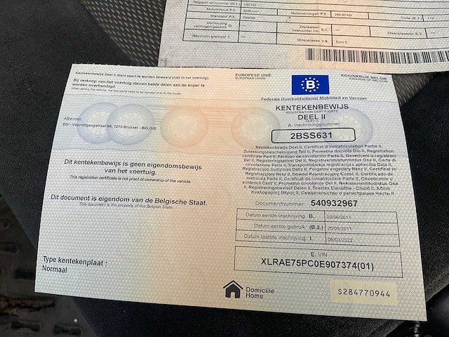 2011 daf fa cf 75 frigovrachtwagen - afbeelding 42 van  50