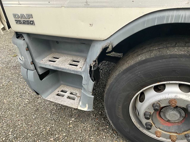 2011 daf fa cf 75 frigovrachtwagen - afbeelding 44 van  50