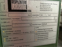 2011 desplentere lannoy mazouttank met tankpistool