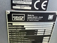 2011 deutz-fahr agrotron ttv 630 landbouwtractor 4wd - afbeelding 17 van  28