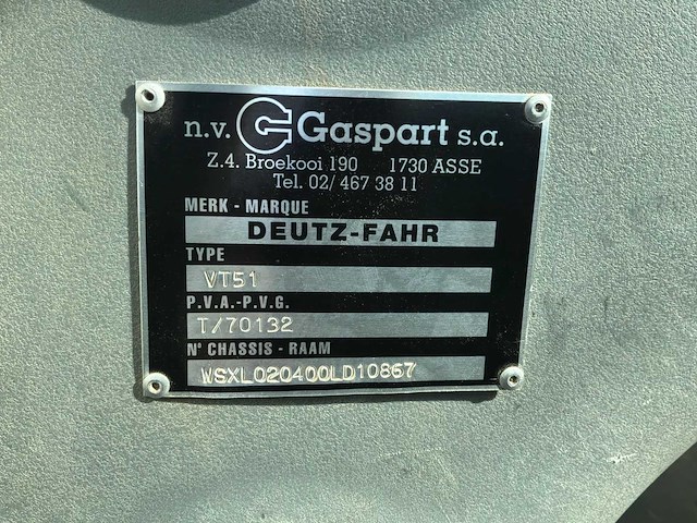 2011 deutz-fahr agrotron ttv 630 landbouwtractor 4wd - afbeelding 18 van  28