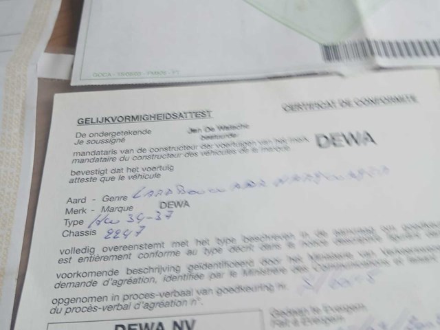 2011 dewa hw 34-37 veldhakselaar - afbeelding 2 van  10