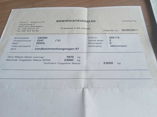 2011 dewa hw 34-37 veldhakselaar - afbeelding 10 van  10