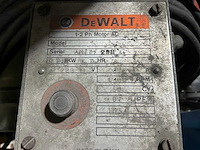 2011 dewalt bs1310 verticale bandzaagmachine - afbeelding 3 van  3