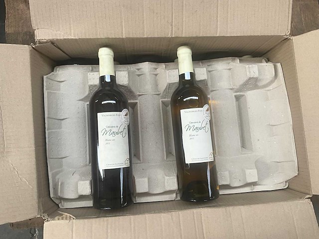 2011 domaine de maubet witte wijn (8x) - afbeelding 3 van  6