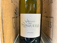 2011 domaines des conquêtes aniane witte wijn (23x) - afbeelding 2 van  3