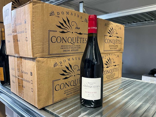 2011 domaines des conquêtes guillaume rode wijn (24x) - afbeelding 1 van  3