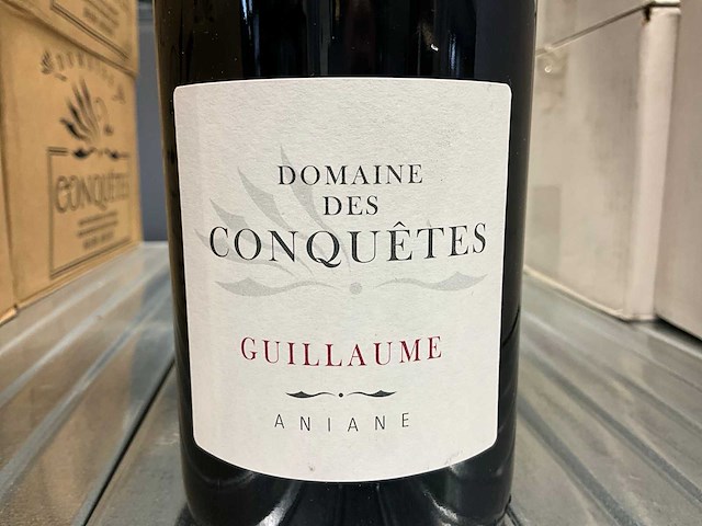 2011 domaines des conquêtes guillaume rode wijn (24x) - afbeelding 2 van  3