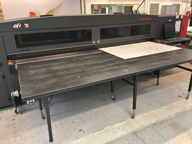 2011 efi vutek gs3200 grootformaat hybride uv printer - afbeelding 3 van  12