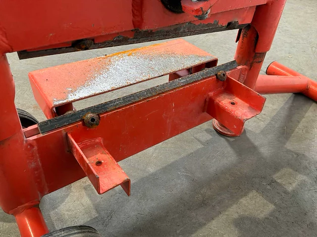 2011 european machinery group bs330 tegel-/klinkerknipper - 330mm - afbeelding 4 van  5