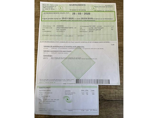 2011 fiat scudo lichte vracht - afbeelding 36 van  38