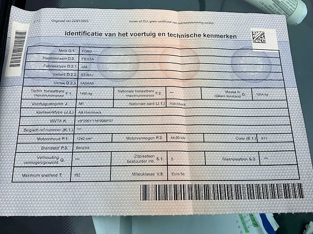 2011 ford hatchback fietsta personenauto - afbeelding 4 van  14