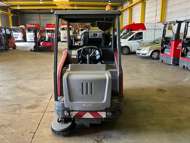 2011 hako jonas 1500 v straatveegmachine (69001-14) - afbeelding 3 van  9
