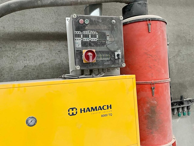 2011 hamach 8000 tq stofafzuig unit - afbeelding 2 van  6
