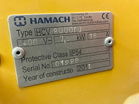 2011 hamach 8000 tq stofafzuig unit - afbeelding 6 van  6