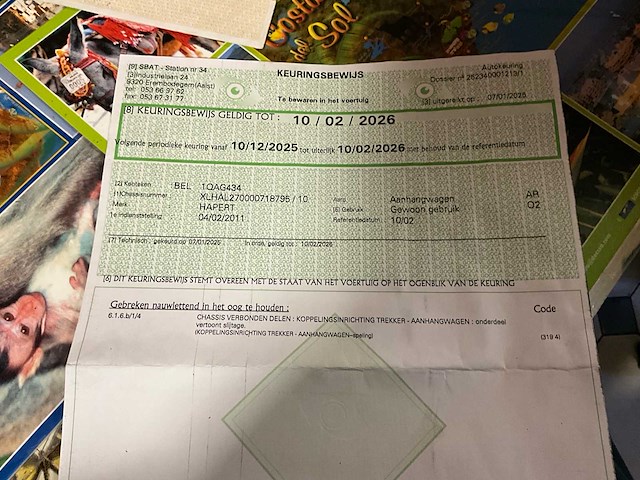 2011 hapert al2700 aanhangwagen - afbeelding 16 van  25