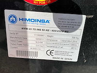 2011 himoinsa hyw 20 stroomgenerator 20kva- geluidgedempt - diesel - afbeelding 5 van  20