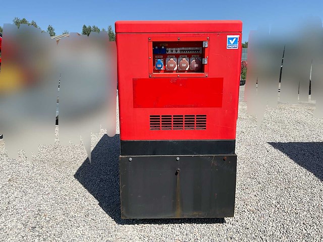 2011 himoinsa hyw 20 stroomgenerator 20kva- geluidgedempt - diesel - afbeelding 10 van  12