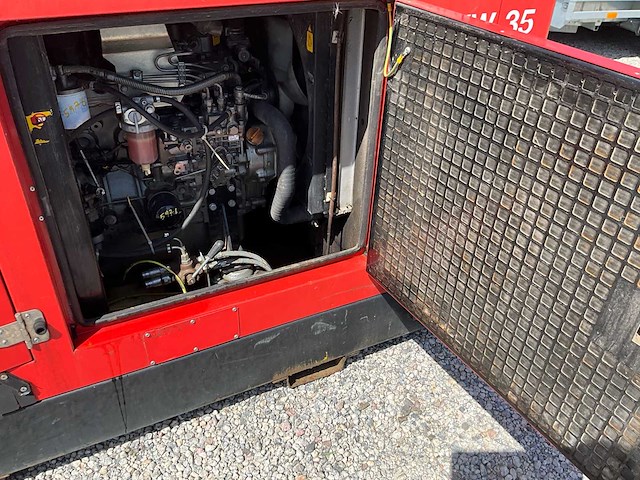 2011 himoinsa hyw35 stoomgenerator - 35 kva - yanmar motor - geluidsarm - afbeelding 3 van  20