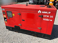 2011 himoinsa hyw35 stoomgenerator - 35 kva - yanmar motor - geluidsarm - afbeelding 1 van  20