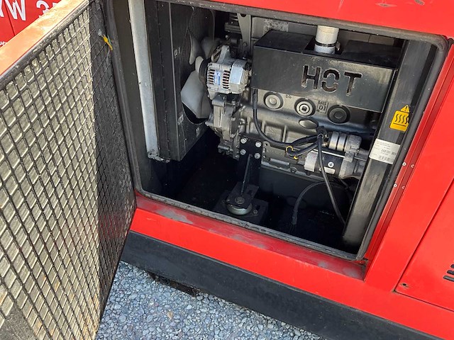 2011 himoinsa hyw35 stoomgenerator - 35 kva - yanmar motor - geluidsarm - afbeelding 7 van  20
