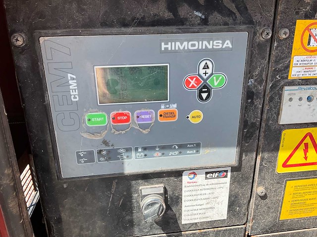 2011 himoinsa hyw35 stoomgenerator - 35 kva - yanmar motor - geluidsarm - afbeelding 11 van  20