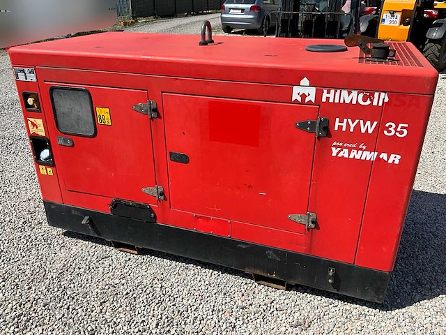 2011 himoinsa hyw35 stoomgenerator - 35 kva - yanmar motor - geluidsarm - afbeelding 1 van  20