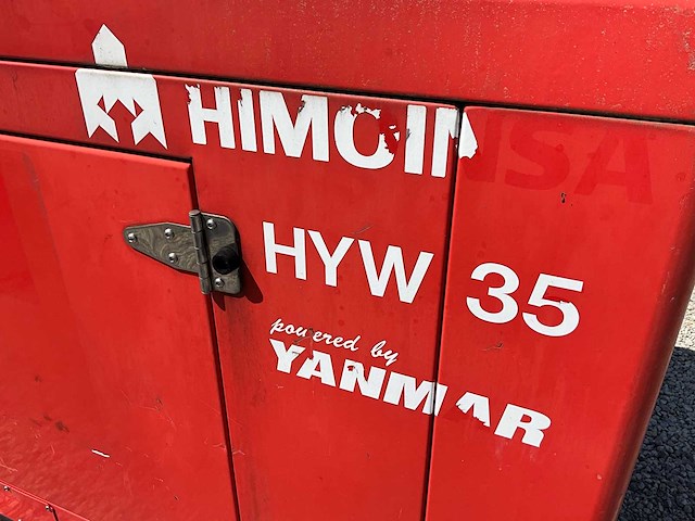 2011 himoinsa hyw35 stoomgenerator - 35 kva - yanmar motor - geluidsarm - afbeelding 12 van  20