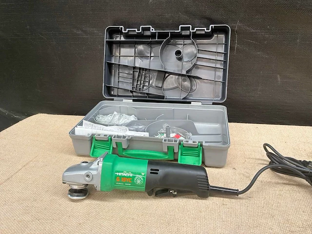 2011 hitachi g 13yc haakse slijpmachine - afbeelding 1 van  6