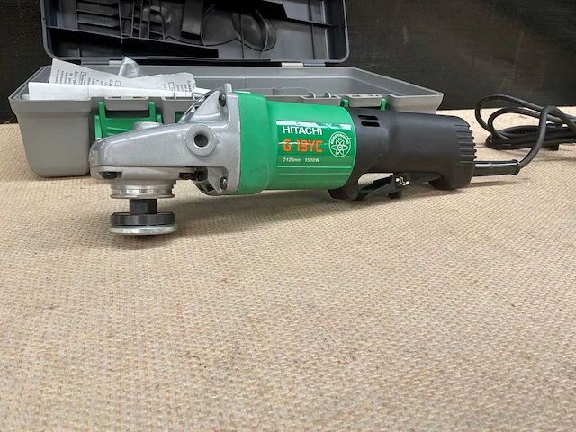 2011 hitachi g 13yc haakse slijpmachine - afbeelding 2 van  6