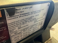 2011 hyster j1.6xnt lwb vorkheftruck (68018-49) - afbeelding 10 van  12